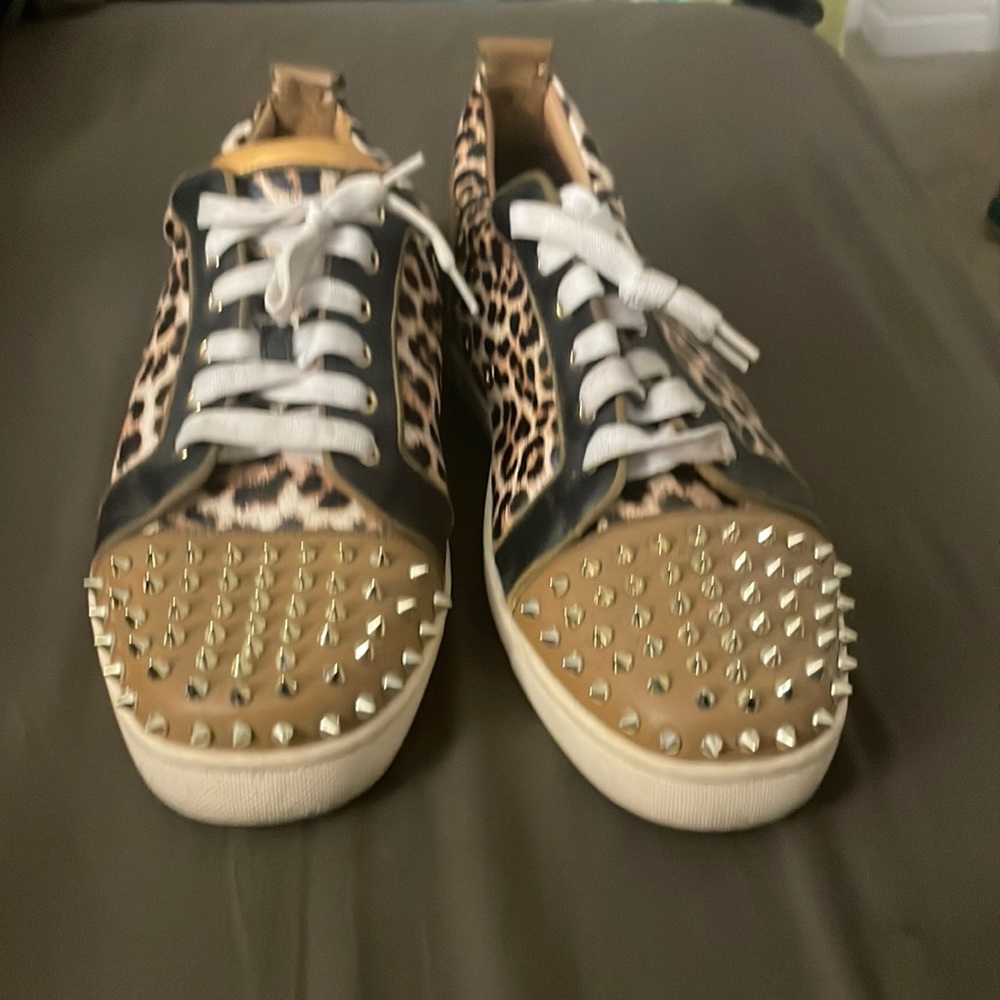 Christian Louboutin
Louis junior spike cloth low trainers
